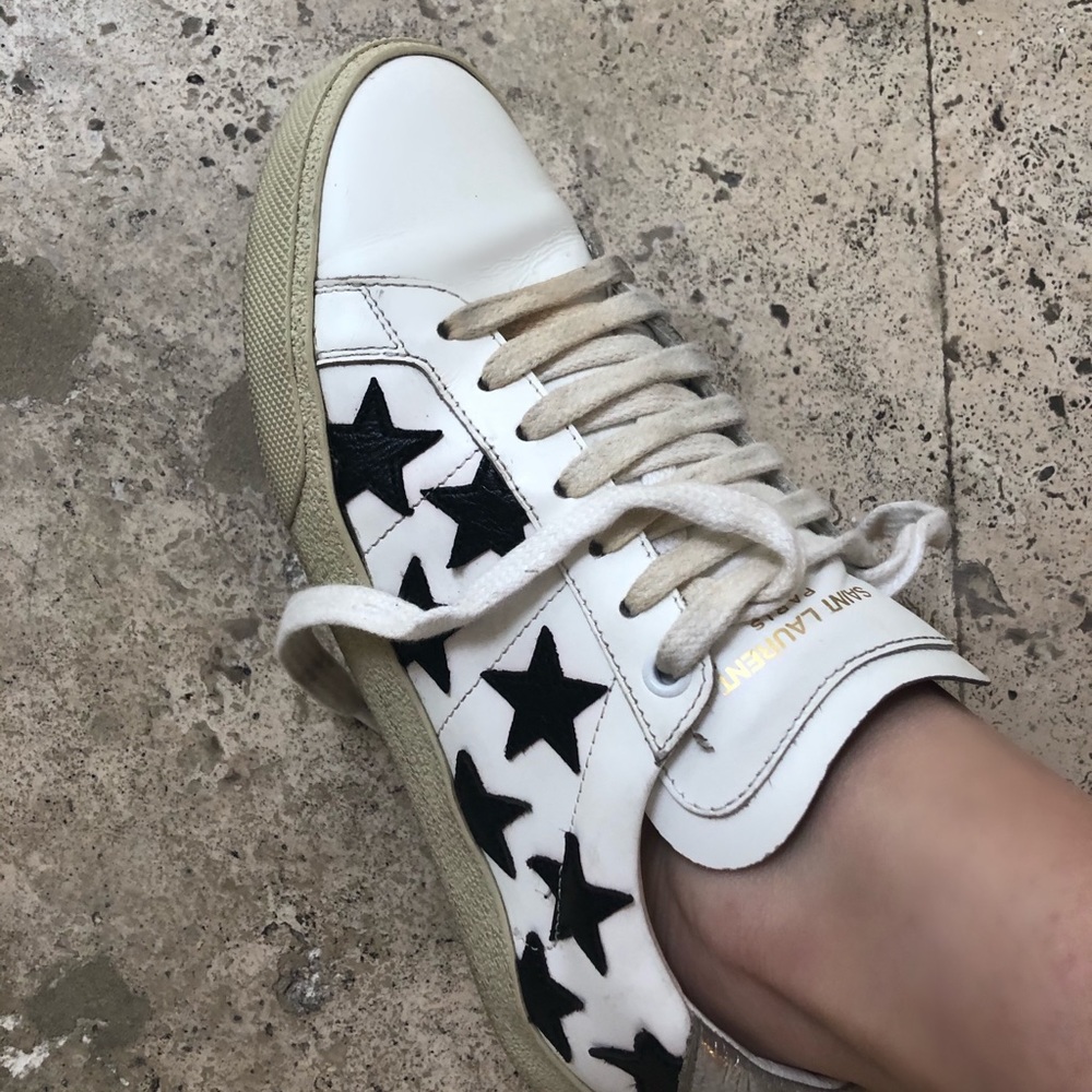 Leather SL/06 Low-Top Star Sneakers